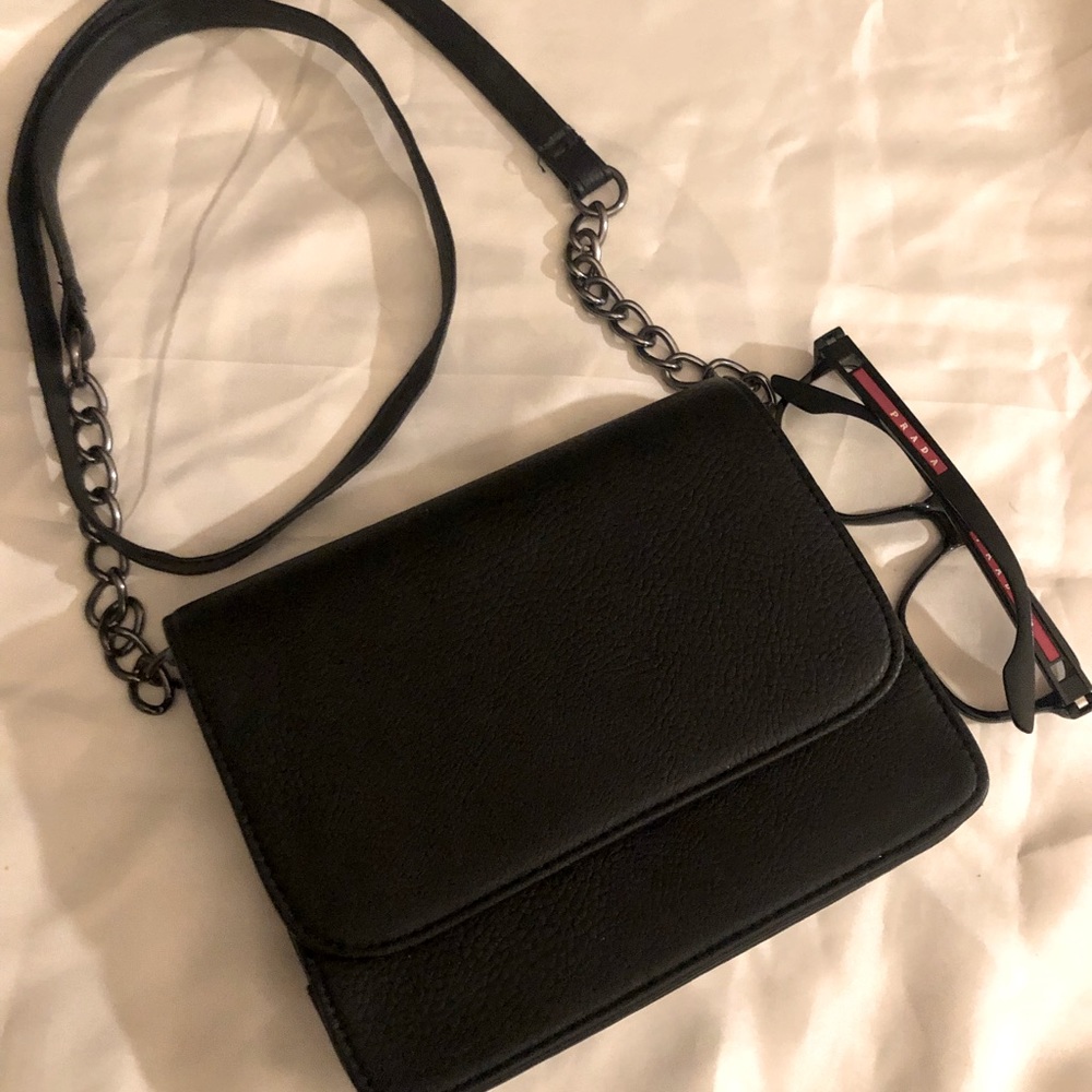 FREE WITH $40 purchase! Small black purse